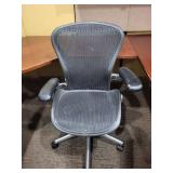 Ergonomic Mesh Office Chair - Black, Adjustable Arms & 5-Star Base