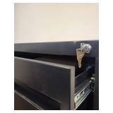 Locking Vertical Filing Cabinet - 6-Drawer, 18W x 28D x 63H