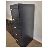Locking Vertical Filing Cabinet - 6-Drawer, 18W x 28D x 63H