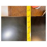 Black 2-Drawer Filing Cabinet with Lock - Metal Vertical Office Cabinet