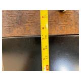 Black 2-Drawer Filing Cabinet with Lock - Metal Vertical Office Cabinet