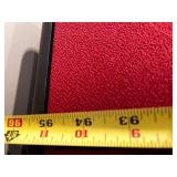 U-Shaped Desk with Roll-Top Wall Unit