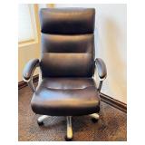 La-Z-Boy Executive Leather Office Chair - High-Back, 5-Star Base
