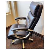 La-Z-Boy Executive Leather Office Chair - High-Back, 5-Star Base