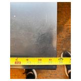 Black 2-Drawer Metal Filing Cabinet - Vertical Office File Cabinet