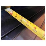 Two-Drawer Filing Cabinet - Black Metal Locking Office Cabinet