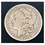 1880 Morgan Silver Dollar