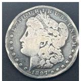 1897-S Morgan Silver Dollar
