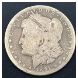 1891-O Morgan Silver Dollar