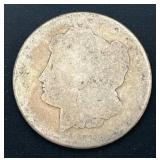 Morgan Silver Dollar - Date Unrecognizable