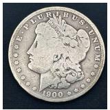 1900-O Morgan Silver Dollar