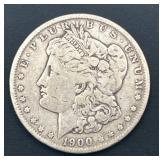 1900-O Morgan Silver Dollar