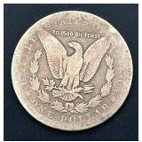 1890-O Morgan Silver Dollar