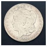1889-O Morgan Silver Dollar