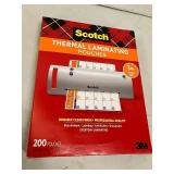 Scotch Thermal Laminating Pouches