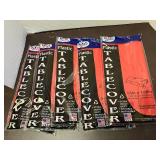 Red Plastic Table Covers