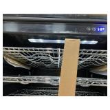 VISSANI 23.4 in. 50 Bottle, 154 Can, Wine and Beverage Cooler with Stainless Steel Door