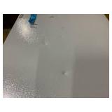 Vissani 5.0 cu. ft. Manual Defrost Chest Freezer with LED Light in White Garage Ready