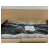 HOMCOM Traditional Style End of Bed Bench, Upholstered Entryway Bench with Button Tufted and Rounded Arm, Beige