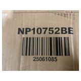 10 ft. Wooden Outdoor Patio Table Umbrella in Beige with Pulley Height Adjustable