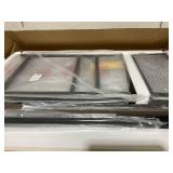 HomCom L Shaped Gaming Desk with LED Lights and Power Outlets 59 Corner Computer Desk