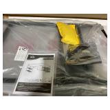 HomCom L Shaped Gaming Desk with LED Lights and Power Outlets 59 Corner Computer Desk