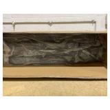 Outsunny Outdoor Chair Cushions for Adirondack Chair, Replacement Cushions with Ties, Seat & Back Cushion, Gray