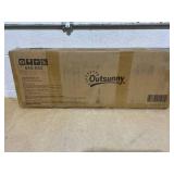 Outsunny Foldable Raised Garden Bed, Wooden Planter Box, Herb Garden Planter with Drainage Holes, for Backyard, Patio to Grow Vegetables, Herbs, and Flowers, 27.6" x 11.6" x 9.8"