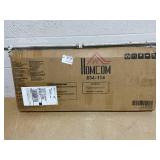 HOMCOM 54" Tall Bathroom Storage Cabinet, Freestanding Linen Tower with 2-Tier Shelf and Drawers, Narrow Side Floor Organizer, White