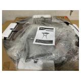 Outsunny 35" Round Outdoor Patio Bistro Dining Table French Cafe Style