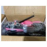 Costway 6V Kids Ride on Chopper Motorcycle 3 Wheel Trike with Headlight and Horn Pink