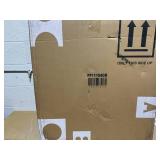 Direct Vent Natural Gas Wall Furnace with Thermostat, 17,000 BTU. Professional Vent Kit Included in Box. Gray/Black