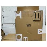 Direct Vent Natural Gas Wall Furnace with Thermostat, 17,000 BTU. Professional Vent Kit Included in Box. Gray/Black