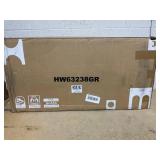 Outdoor Conversation Set, 4 Pieces Wicker Patio Furniture Set with Ergonomic Curved Design, Patio Chair Set with Water-Resistant Cushion & Tempered Glass Table for Balcony, Porch(Gray)