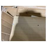 Kids Art Table & Chair Set with 2 Chairs & Paper Roll - Natural