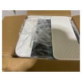 PawHut Covered Cat LitterBox Whie