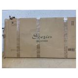 Soozier 2-Inch Weight Plate Rack with Barbell Bar Holders, Olympic Weight Tree, 660 lbs. Capacity, Blac