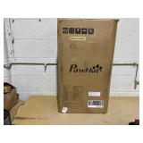 PawHut Pet Stroller for Small Dogs and Medium Dogs, Foldable Cat Pram, Dog Pushchair with Adjustable Canopy, 3 Big Wheels