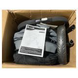 PawHut Pet Stroller for Small Dogs and Medium Dogs, Foldable Cat Pram, Dog Pushchair with Adjustable Canopy, 3 Big Wheels