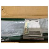 Outsunny Walk-in Greenhouse Replacement Cover for 01-0472 with Roll-up Door and Mesh Windows, 55" x 56.25" x 74.75"