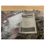 Vinsetto Microfibre Massage Office Chair, Heated Reclining Chair with Footrest, Double-tier Padding, Swivel Wheels, Coffee