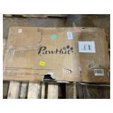 PawHut Dog Kennel Outdoor with Waterproof Canopy, Dog Run with Galvanized Chain Link, Secure Lock, for Backyard and Patio, Large and Medium Sized Breeds, Chickens, Ducks, 9.3