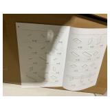 Pretend Play Grocery Store Set with Shopping Cart and 2 Chalkboards