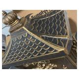 Hivvago Retro Cast Aluminum Mailbox Security Postal Letter Box with Baffle Door