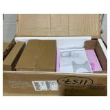 Costzon Kids Kitchen Playset, Wooden Pink Strawberry Themed Pretend Toy Set with 13-Pieces Cookware, Realistic Sound, Pot, Pan, Sink, Oven, Kitchen Set Gift for Toddlers