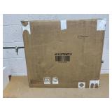 3-Tier Narrow End Table, Walnut, With Drawer And Storage Shelves