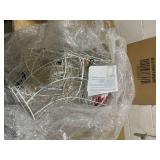 Lighted Standing Reindeer with Stakes for Christmas Decoration