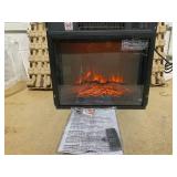 18/23 Inch Electric Fireplace Inserted with Adjustable LED Flame