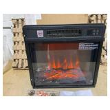 18/23 Inch Electric Fireplace Inserted with Adjustable LED Flame