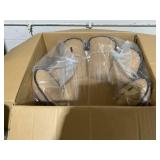 Costway Baseball Glove Shaped Faux Leather Kids Armrest Chairs in Brown